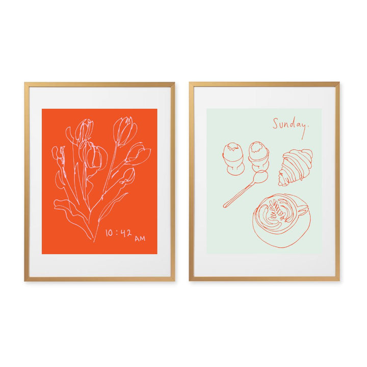 Brunch - Art Print