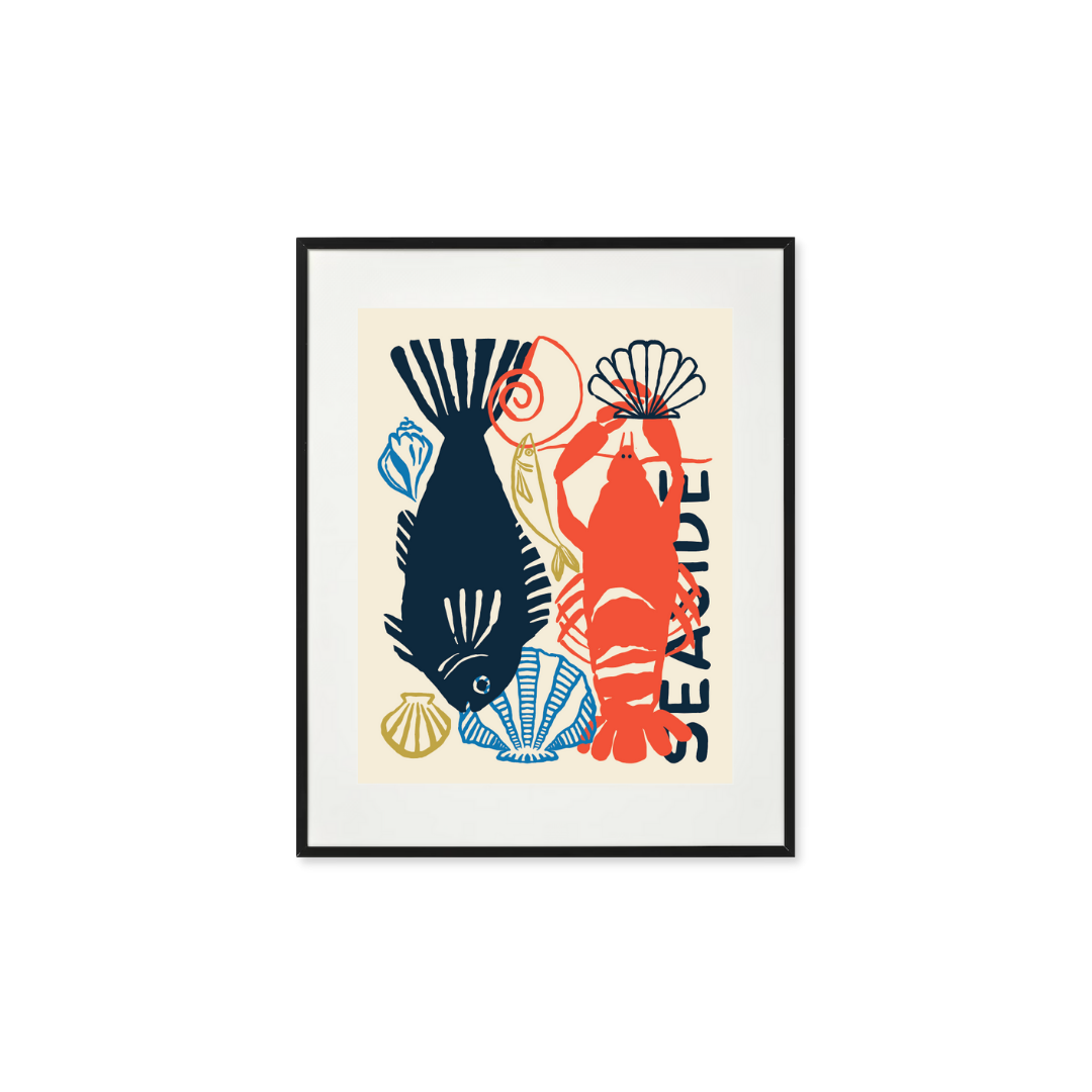 Seaside - Art Print