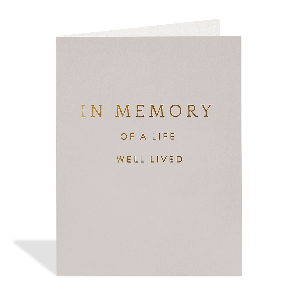 En mémoire d'une vie