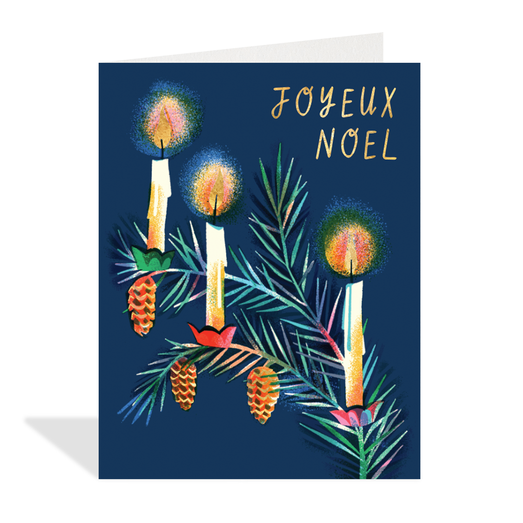 Joyeux Noel Candles
