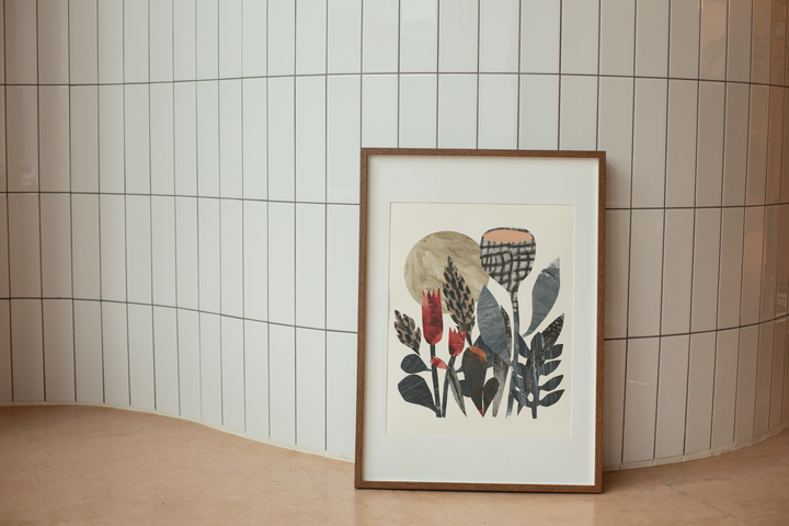 Behind the Moon - Art Print