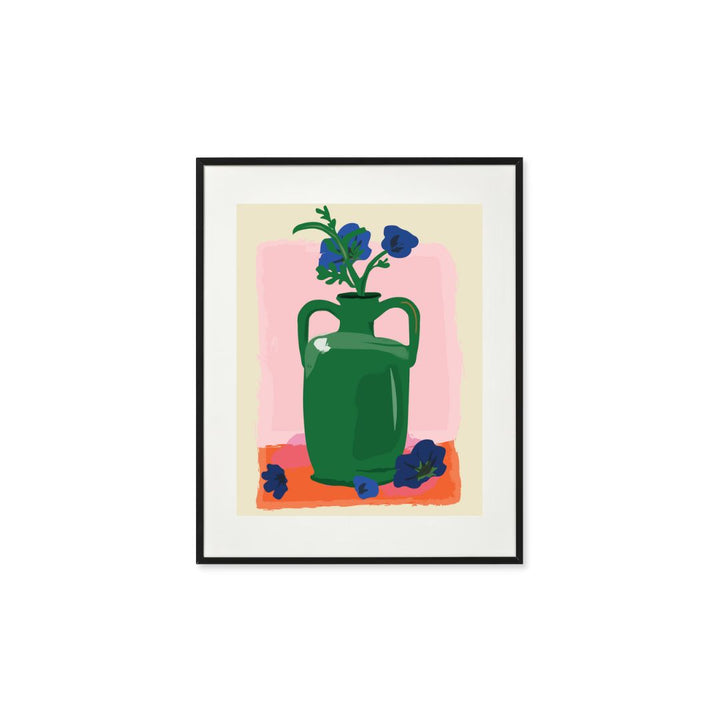 Green Vase - Art Print