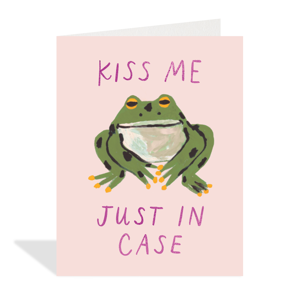 Cute Frog Kiss