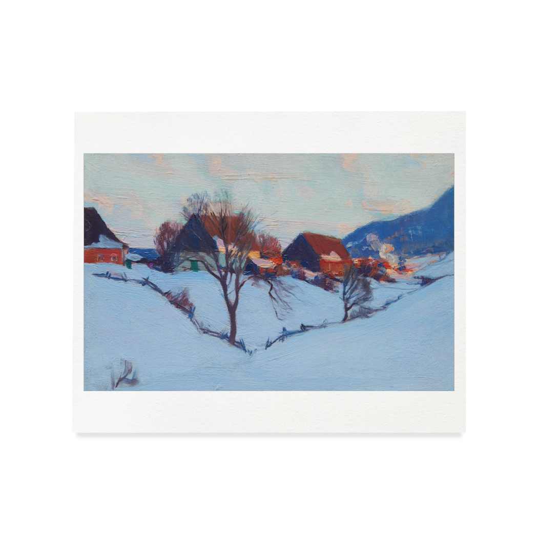 BOX Assorted AGO Winter Scenes