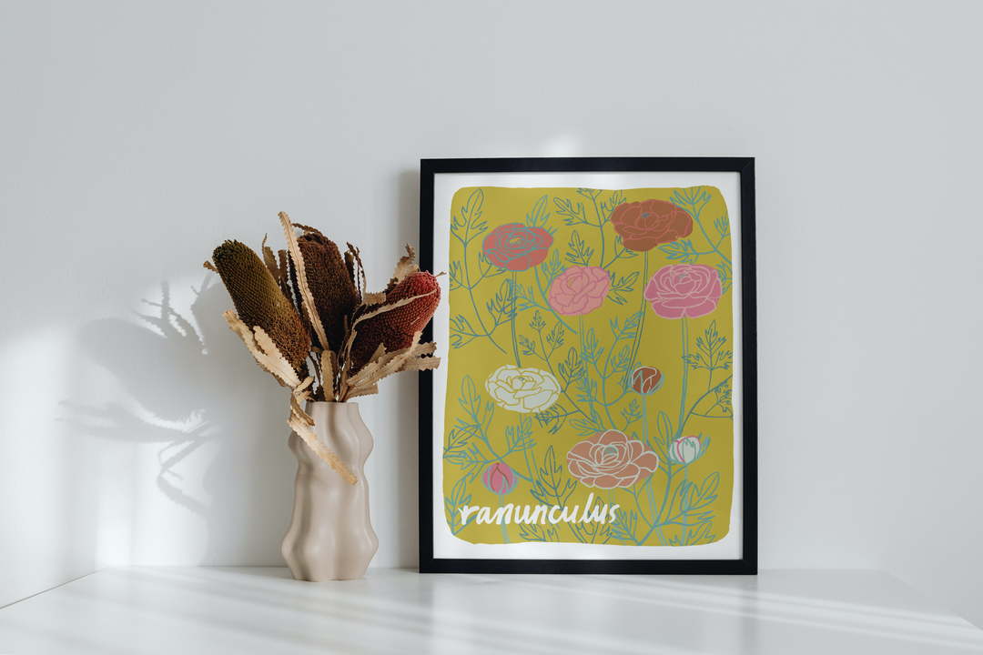 Ranunculus - Art Print